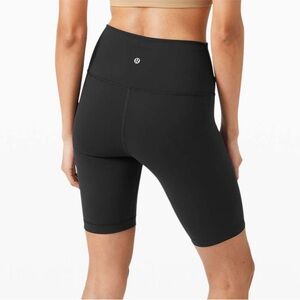 Lululemon Wunder Train High Rise 8” Shorts in Black
